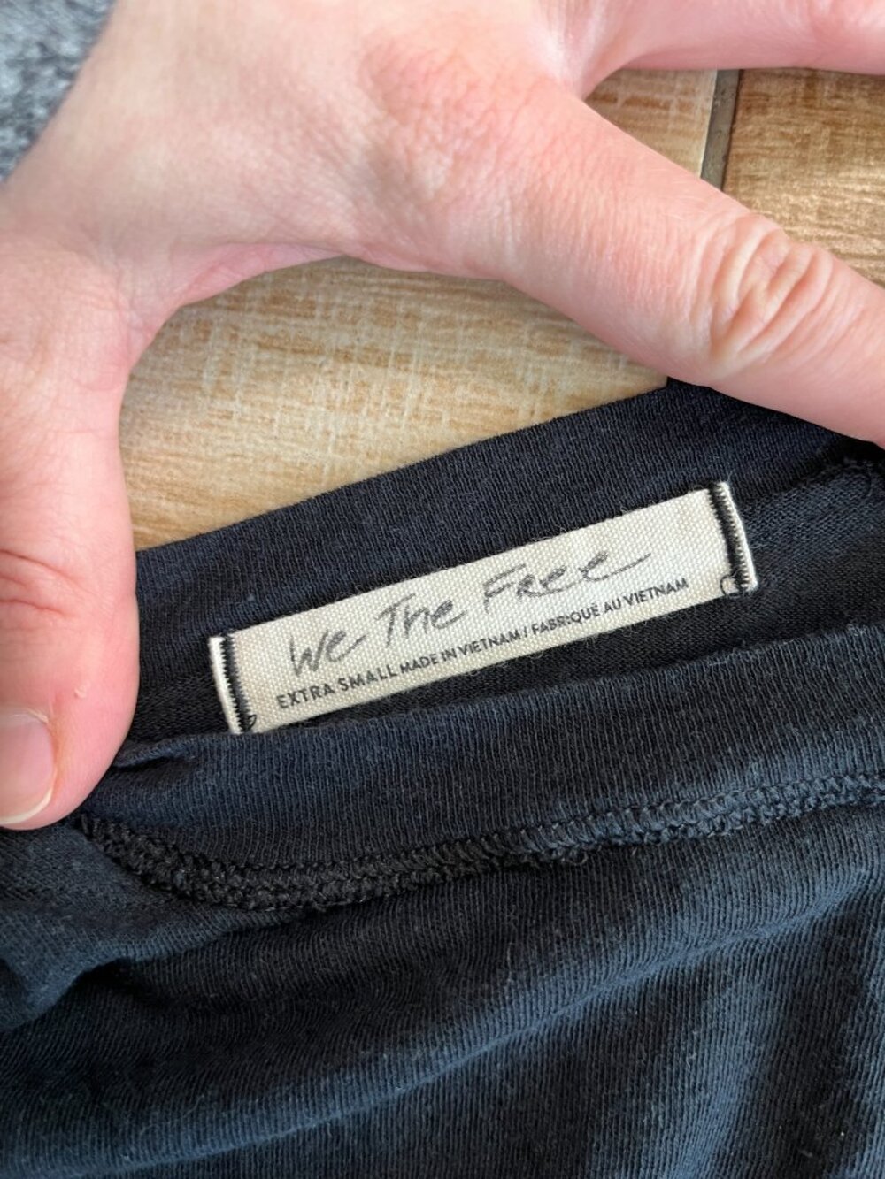 Womens We The Free Black Tank Top - XS - Picture 5 of 5